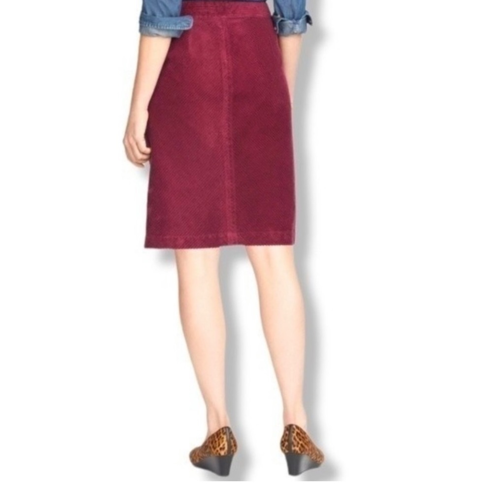 Talbots Corduroy Pencil Skirt 16